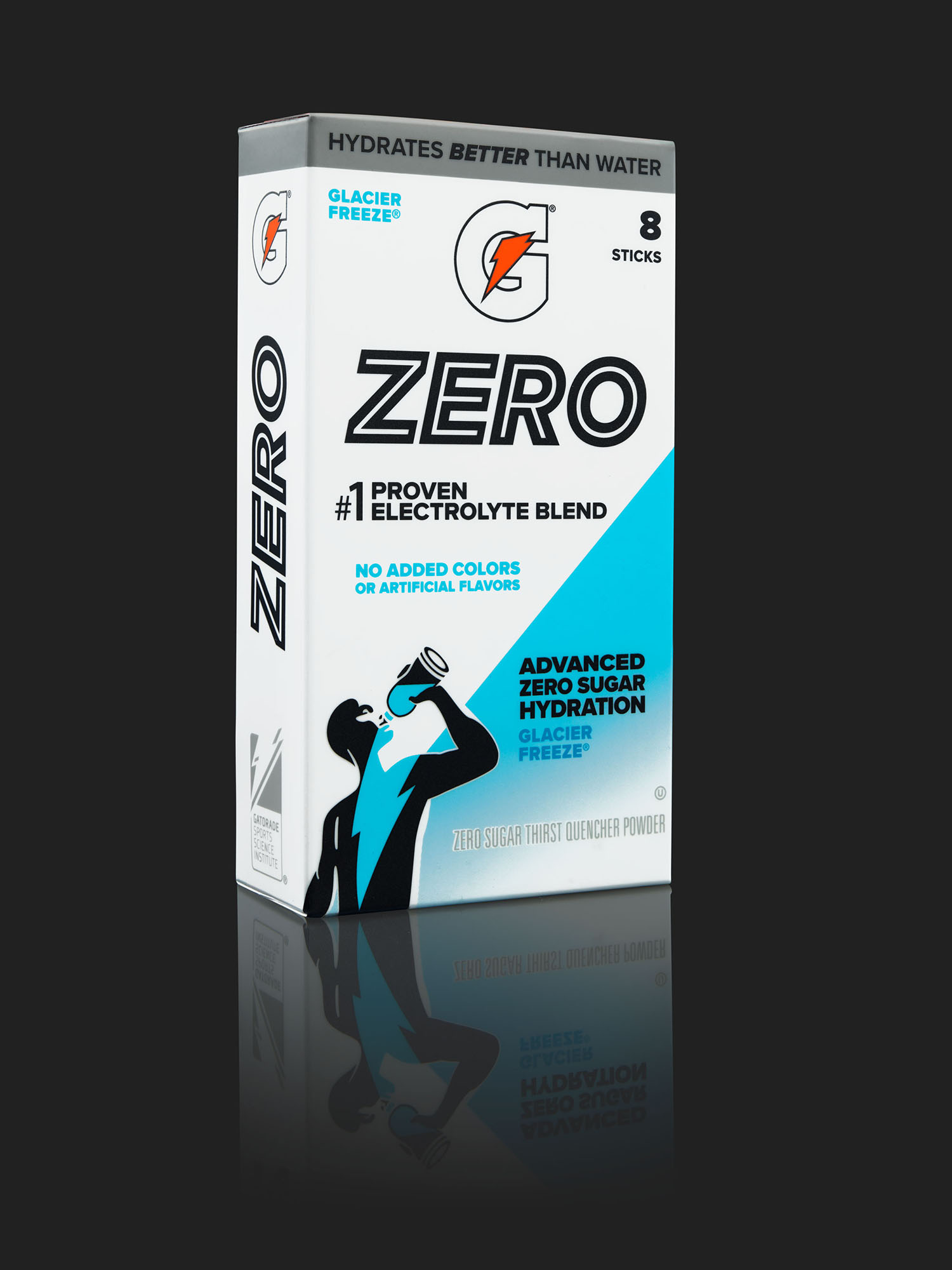 Galcier Freeze Zero powder Packet box