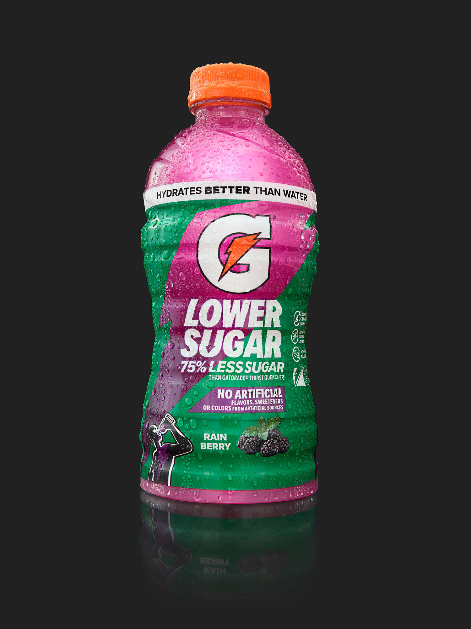 Lower Sugar Gatorade Bottle Retouching
