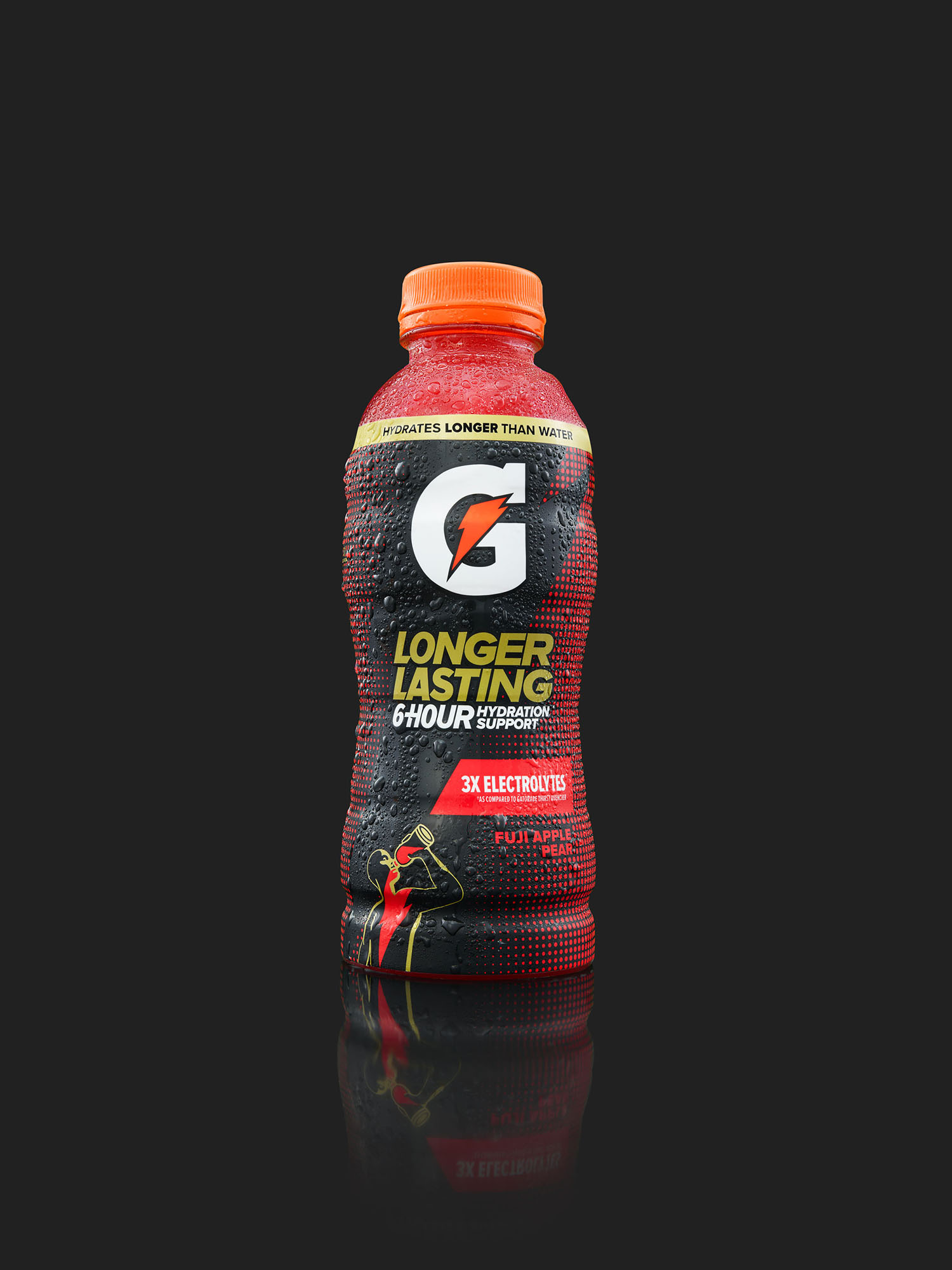 Longer Lasting Fuji Apple Gatorade Bottle Retouching